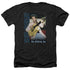 ELVIS PRESLEY/MEMPHIS - ADULT HEATHER - BLACK