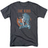 ELVIS PRESLEY/MIC IN HAND - S/S ADULT 18/1  -  CHARCOAL