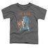 ELVIS PRESLEY/MIC IN HAND - S/S TODDLER TEE - CHARCOAL