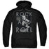 ELVIS PRESLEY/ROCK AND ROLL - ADULT PULLOVER HOODIE - BLACK