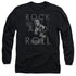 ELVIS PRESLEY/ROCK AND ROLL -  L/S ADULT 18/1  - BLACK