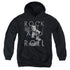 ELVIS PRESLEY/ROCK AND ROLL - YOUTH PULLOVER HOODIE - BLACK