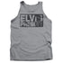 ELVIS PRESLEY/BLOCK LETTERS - ADULT TANK - ATHLETIC HEATHER