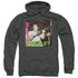 ELVIS PRESLEY/FIRST LP - ADULT PULLOVER HOODIE - CHARCOAL