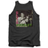ELVIS PRESLEY/FIRST LP - ADULT TANK - CHARCOAL