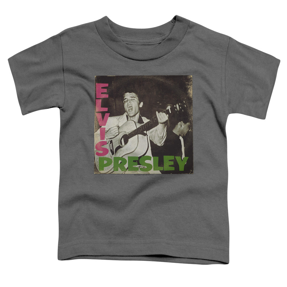 ELVIS PRESLEY/FIRST LP - S/S TODDLER TEE - CHARCOAL