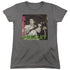 ELVIS PRESLEY/FIRST LP - S/S WOMENS TEE - CHARCOAL