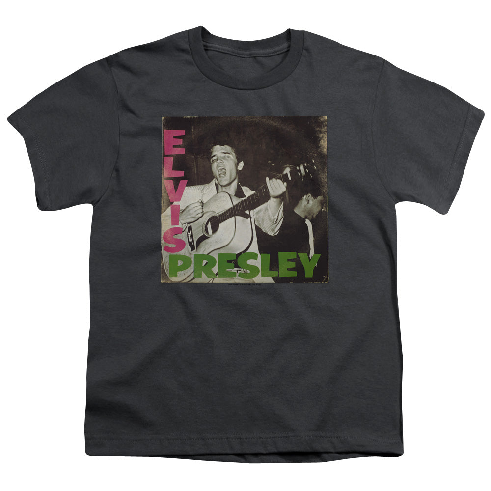 ELVIS PRESLEY/FIRST LP - S/S YOUTH 18/1 - CHARCOAL