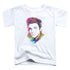ELVIS PRESLEY/WATERCOLOR KING - S/S TODDLER TEE - WHITE
