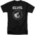 ELVIS PRESLEY/ROCK KING - S/S ADULT TALL 18/1 - BLACK