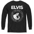 ELVIS PRESLEY/ROCK KING - YOUTH LONG SLEEVE TEE - BLACK