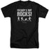 ELVIS PRESLEY/FATHERS DAY ROCKS - S/S ADULT TALL 18/1 - BLACK