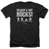 ELVIS PRESLEY/FATHERS DAY ROCKS - ADULT HEATHER - BLACK
