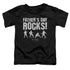ELVIS PRESLEY/FATHERS DAY ROCKS - S/S TODDLER TEE - BLACK
