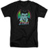 ELVIS PRESLEY/NEON KING - S/S ADULT TALL 18/1 - BLACK