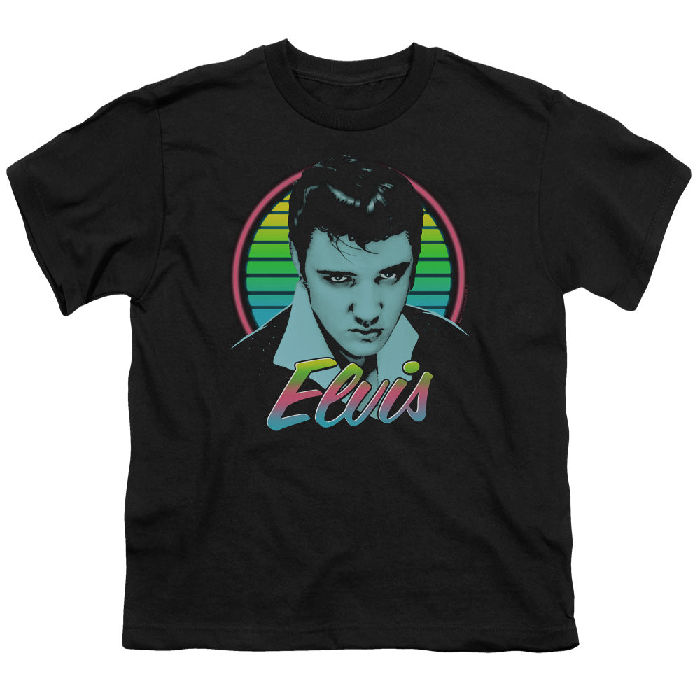ELVIS PRESLEY/NEON KING - S/S YOUTH 18/1 - BLACK