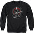 ELVIS PRESLEY/STARS - ADULT CREWNECK SWEATSHIRT - BLACK