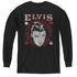 ELVIS PRESLEY/HAIL THE KING - YOUTH LONG SLEEVE TEE - BLACK