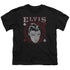 ELVIS PRESLEY/HAIL THE KING - S/S YOUTH 18/1 - BLACK
