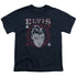 ELVIS PRESLEY/HAIL THE KING - S/S YOUTH 18/1 - NAVY