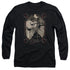 ELVIS PRESLEY/ELVIS PINSTRIPES - L/S ADULT 18/1 - BLACK