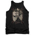 ELVIS PRESLEY/ELVIS PINSTRIPES - ADULT TANK - BLACK