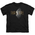 FARSCAPE/LOGO - S/S YOUTH 18/1 - BLACK