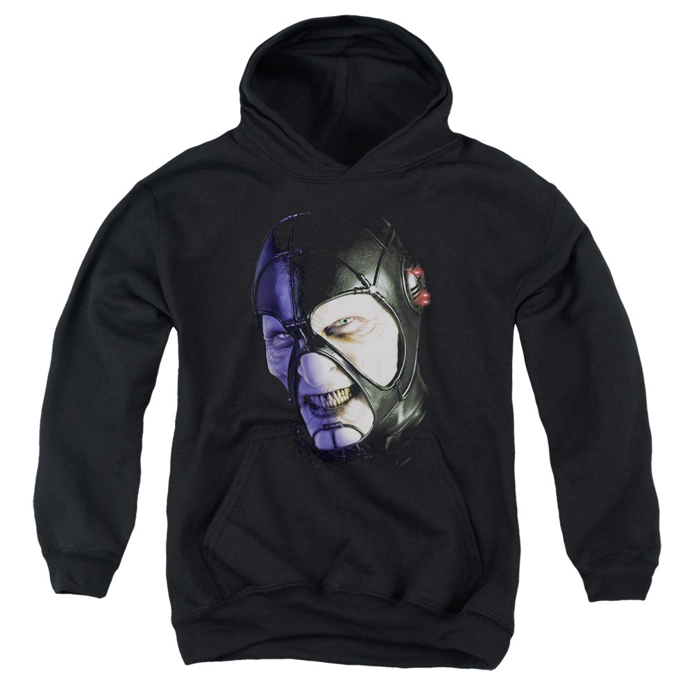 FARSCAPE/KEEP SMILING - YOUTH PULLOVER HOODIE - BLACK