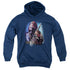 FARSCAPE/DARGO - YOUTH PULLOVER HOODIE - NAVY