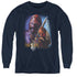 FARSCAPE/DARGO - YOUTH LONG SLEEVE TEE - NAVY