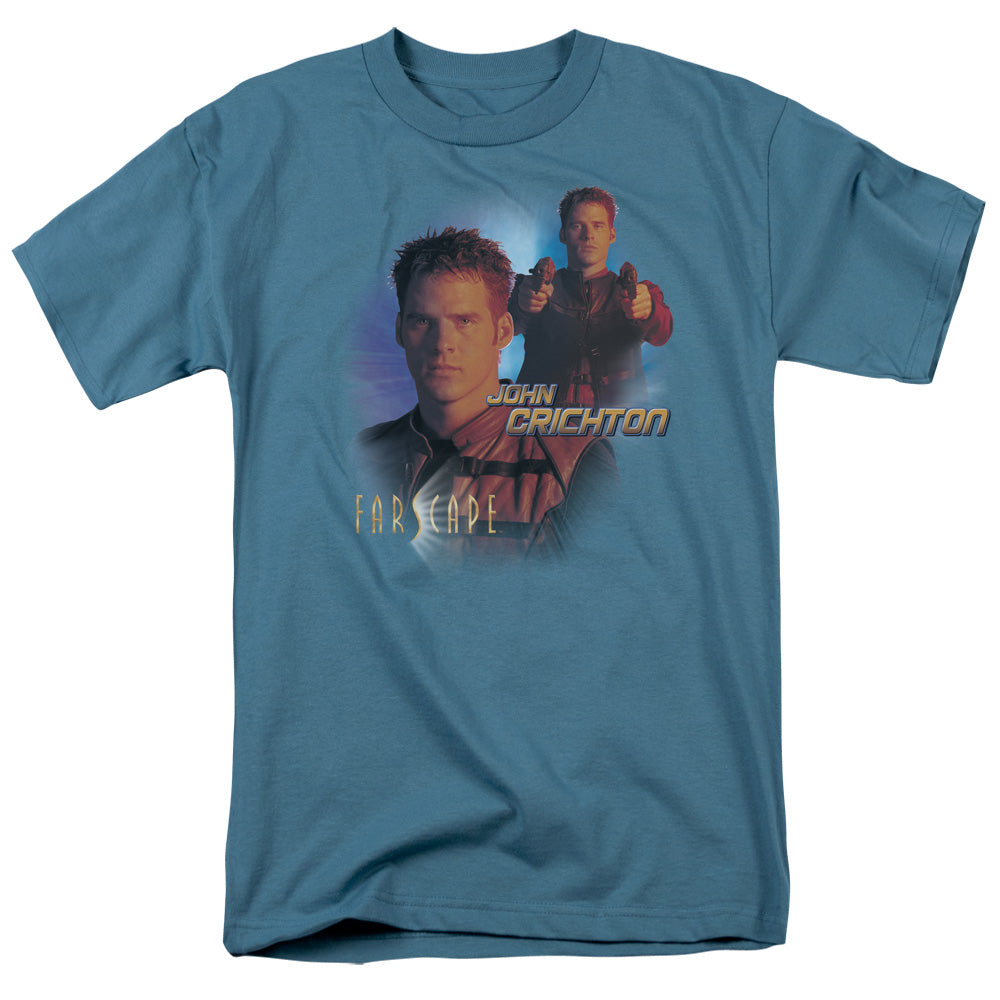 FARSCAPE/JOHN CRICHTON - S/S ADULT 18/1 - SLATE