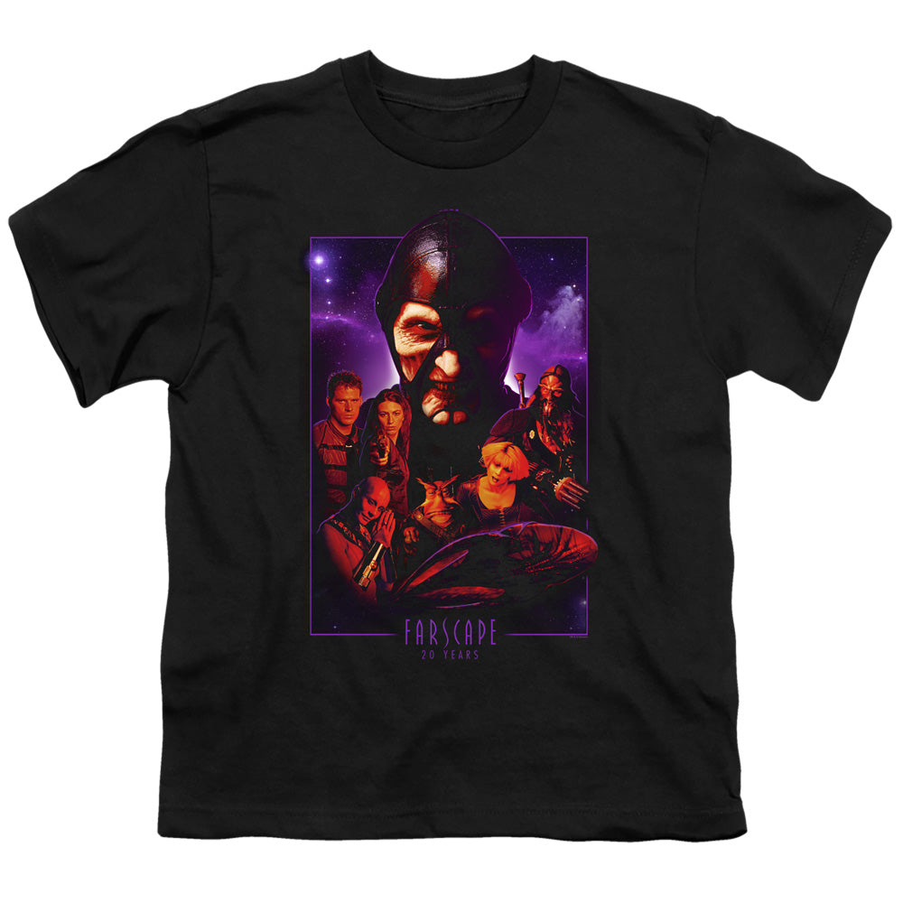 FARSCAPE/20 YEARS COLLAGE - S/S YOUTH 18/1 - BLACK