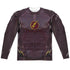 THE FLASH/FLASH UNIFORM (FRONT/BACK PRINT) - L/S ADULT POLY CREW  - MULTI