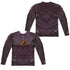 THE FLASH/FLASH UNIFORM (FRONT/BACK PRINT) - L/S ADULT POLY CREW  - MULTI