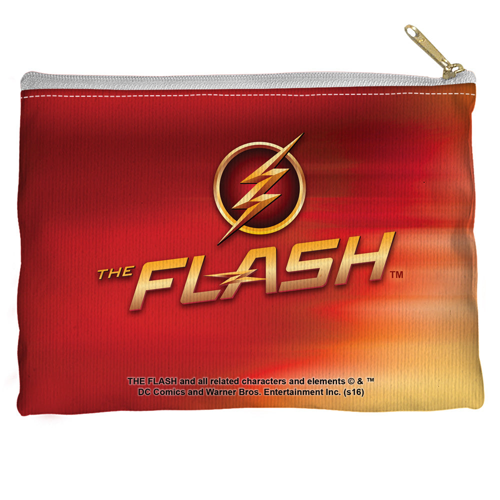 THE FLASH/TV LOGO - STRAIGHT BOTTOM ACCESSORY POUCH