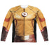 FLASH/KID FLASH UNIFORM (FRONT/BACK PRINT) - L/S ADULT POLY CREW  - MULTI