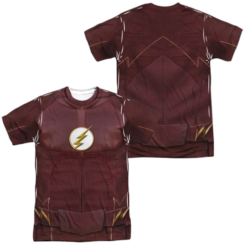 FLASH/SEASON FOUR UNIFORM (FRONT/BACK PRINT) - S/S ADULT POLY CREW - MULTI