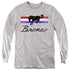 FORD BRONCO/BRONCO STRIPES - YOUTH LONG SLEEVE TEE - ATHLETIC HEATHER