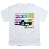 FORD BRONCO/RETRO RAINBOW - S/S YOUTH 18/1 - WHITE
