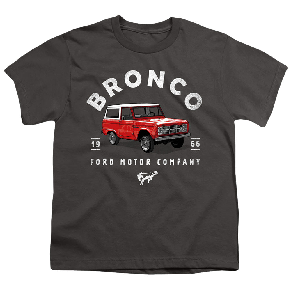 FORD BRONCO/BRONCO ILLUSTRATED - S/S YOUTH 18/1 - CHARCOAL