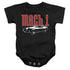 FORD MUSTANG/MACH 1 - INFANT SNAPSUIT - BLACK