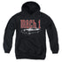 FORD MUSTANG/MACH 1 - YOUTH PULLOVER HOODIE - BLACK