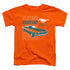 FORD MUSTANG/MACH 1 REPEAT - S/S TODDLER TEE - ORANGE