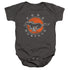 FORD MUSTANG/MUSTANG CIRCLE - INFANT SNAPSUIT - CHARCOAL