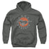 FORD MUSTANG/MUSTANG CIRCLE - YOUTH PULLOVER HOODIE - CHARCOAL