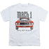 FORD MUSTANG/69 MACH 1 - S/S YOUTH 18/1 - WHITE