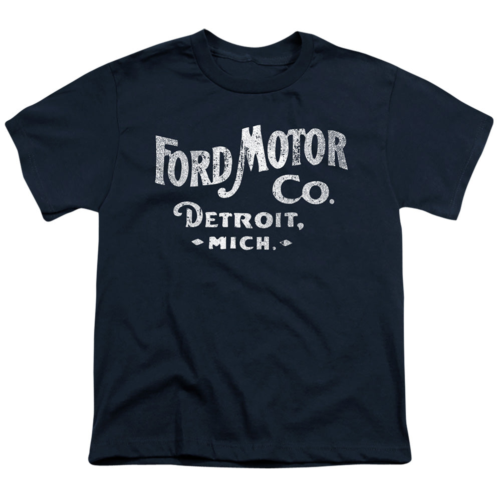 FORD/MOTOR CO - S/S YOUTH 18/1 - NAVY