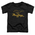 FORD MUSTANG/PONY SCRIPT - S/S TODDLER TEE - BLACK