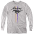 FORD MUSTANG/MUSTANG STRIPES - YOUTH LONG SLEEVE TEE - ATHLETIC HEATHER