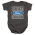 FORD TRUCKS/BUILT FORD TOUGH - INFANT SNAPSUIT - CHARCOAL